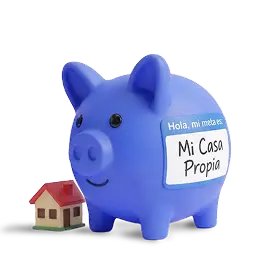 Alcancía de cerdito con los ahorros de MejorCDT