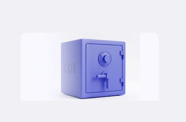 Caja fuerte que representa la seguridad de un CDT